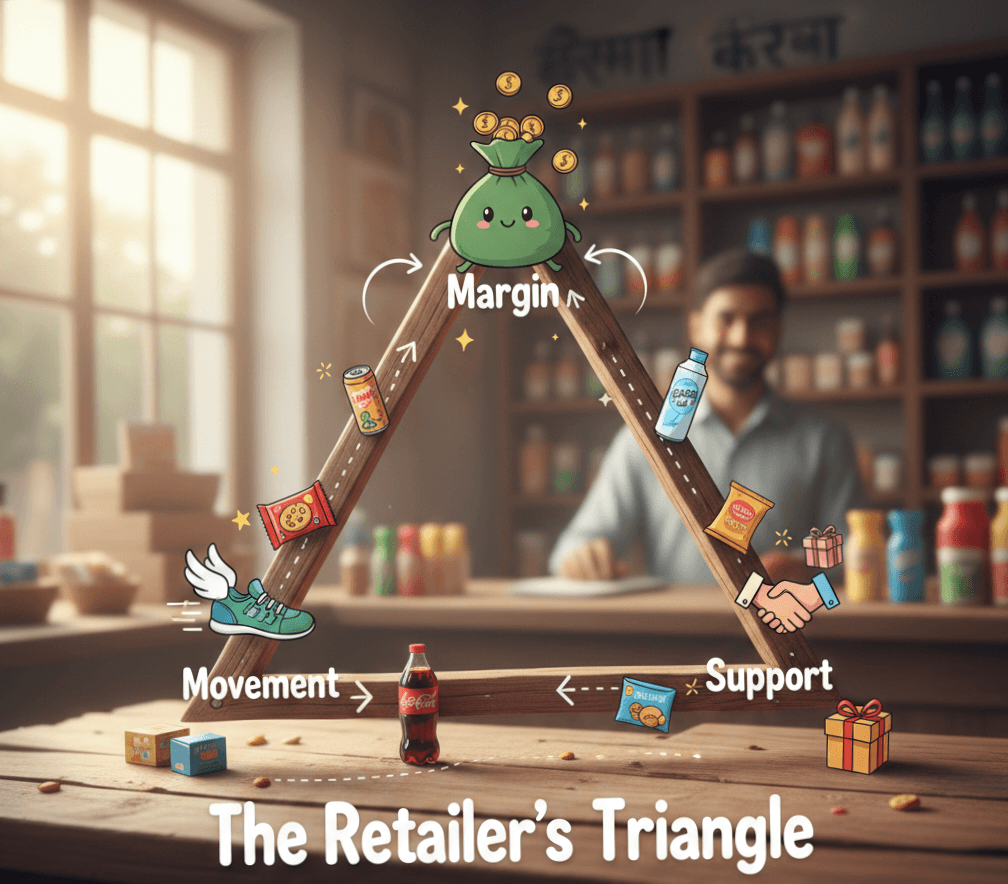 The Retailer’s Triangle: Why Retailers Push Some Brands & Ignore Others.