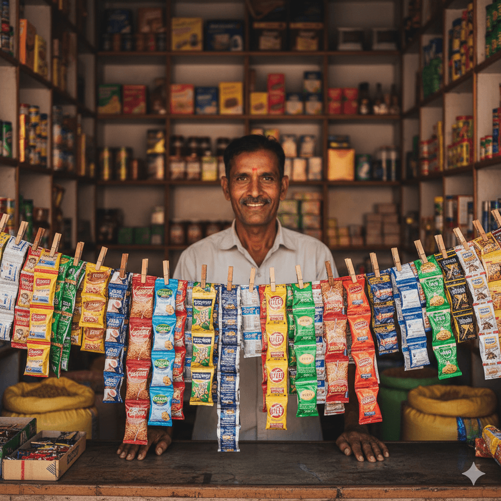 Why the ₹1 Sachet is FMCG's Secret Weapon in Rural India?