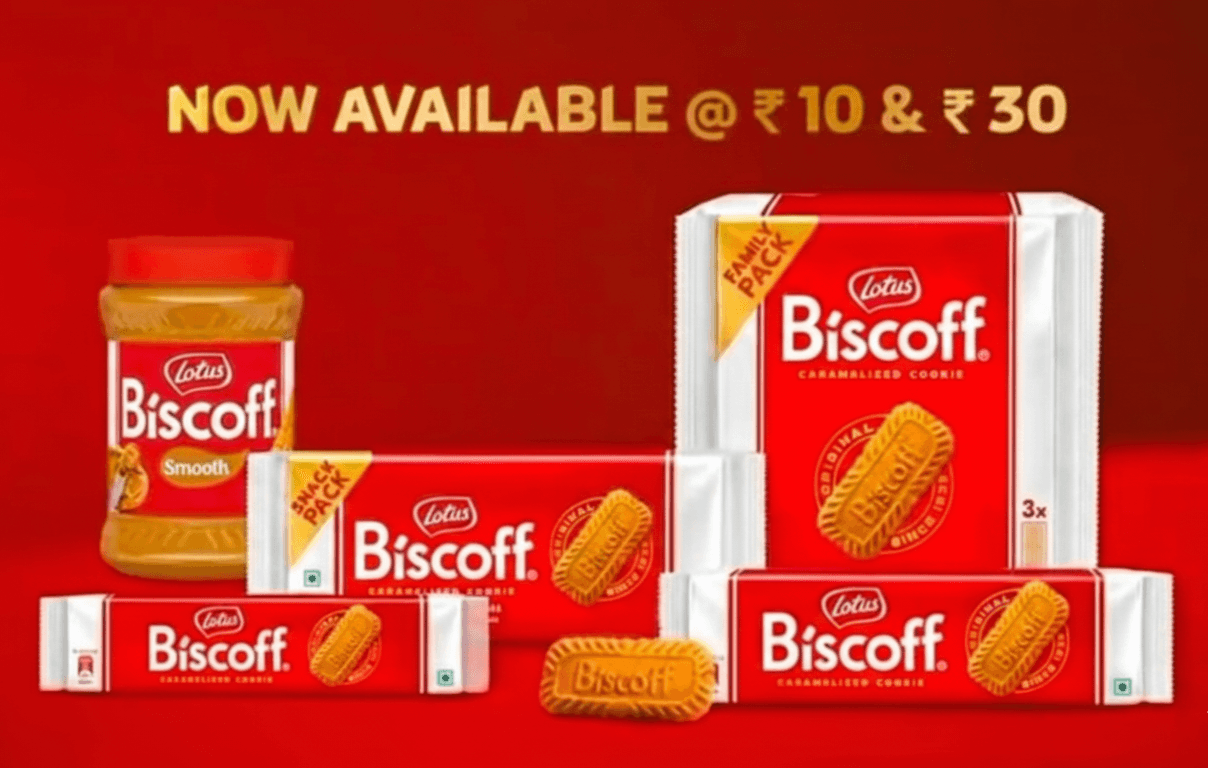 Biscoff has officially entered the Indian market